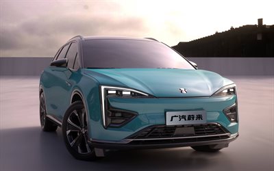 4k, Hycan 007, close-up, electric cars, 2020 cars, crossovers, chinese cars, 2020 Hycan 007