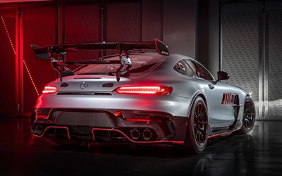 2023, Mercedes-AMG GT Track Series, 4k, rear view, exterior, tuning Mercedes-AMG GT, supercar, German sports cars, german cars, Mercedes-Benz