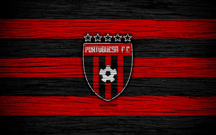 Download wallpapers Portuguesa FC, 4k, logo, La Liga FutVe, soccer ...