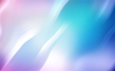 blue purple abstract background, waves background, blue purple creative background, abstraction background, blue waves background