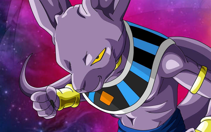 Download Wallpapers Beerus Art Dragon Ball Close Up Dragon Ball Super Dbs For Desktop Free Pictures For Desktop Free