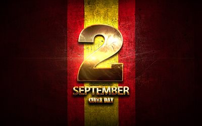 Ceuta Giorno 2 settembre, golden segni, Giorno della Citt&#224; di Ceuta, spagnolo festivit&#224; nazionali, la Spagna Festivi, Spagna, Europa