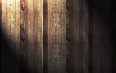 wooden texture, vertical boards, brown wooden background, wooden boards