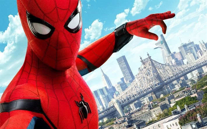 Spider-Man Homecoming, 2017, Superhero, new movies, Spider-Man