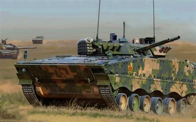 ZBD-04, Chinese floating infantry fighting vehicle, art, Chinese armored vehicles, China, army, military transport