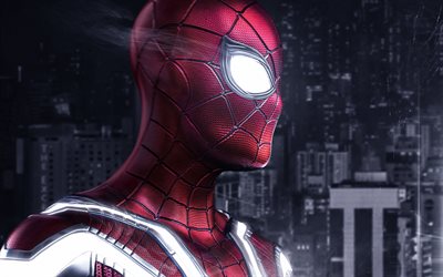 Homem-aranha, arte, super-her&#243;is, personagens do filme