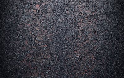 textura de pedra cinzenta, Arte 3D, pedra cinzenta, rochas, macro, pedra de fundo, Texturas 3D, plano de fundo cinza