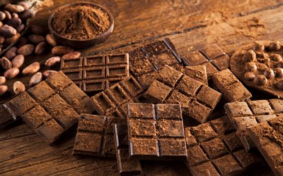 チョコレート, お菓子, ココア, チョコレートとヘーゼルナッツのコンビネーショ, ナット, チョコレートの概念