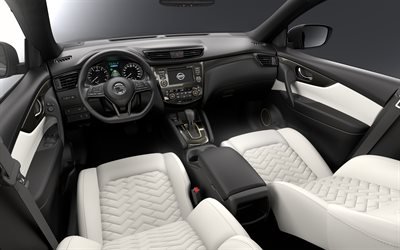 Nissan Qashqai, 2018, facelift, Interior, new Qashqai