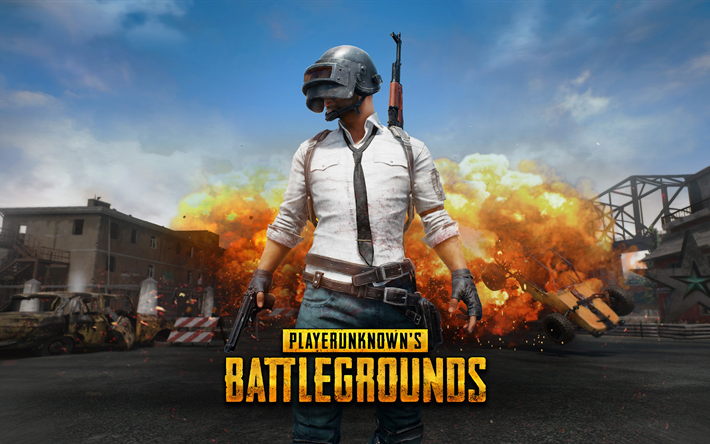PlayerUnknowns Battlegrounds, 2017, Online game, simulator, poster