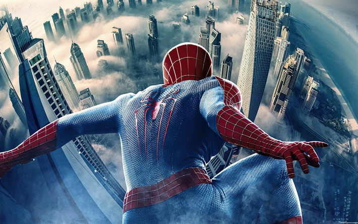 Spider-Man de Regreso a casa, 2017, Cartel, el arte, el superh&#233;roe Spider-Man