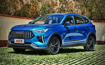 4k, Haval Chitu, parking, 2021 cars, crossovers, HDR, 2021 Haval Chitu, chinese cars, Haval