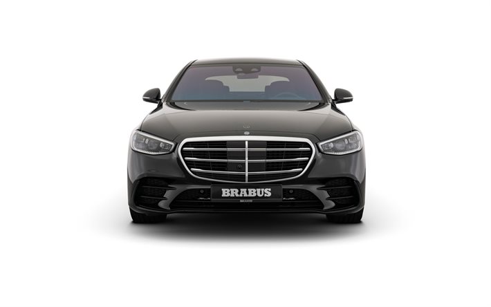 Mercedes-Benz S-Class, W223, 2021, dış, S-Class Brabus, W223 Brabus, S-Class tuning, Alman otomobil, Mercedes