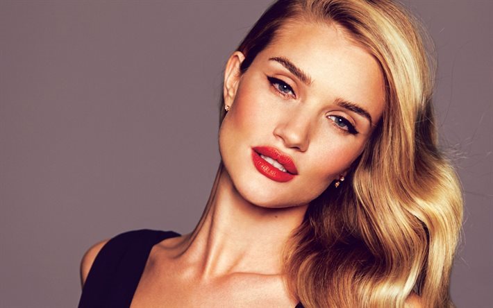 portr&#228;tt, modell, rosie huntington-whiteley, vackra flickor