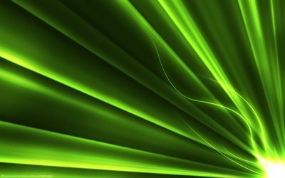 أشعة خضراء, الإبداعية, خط, النيون
