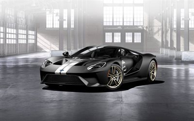 ford tuning, 2017, ford gt, heritage edition, sports cars