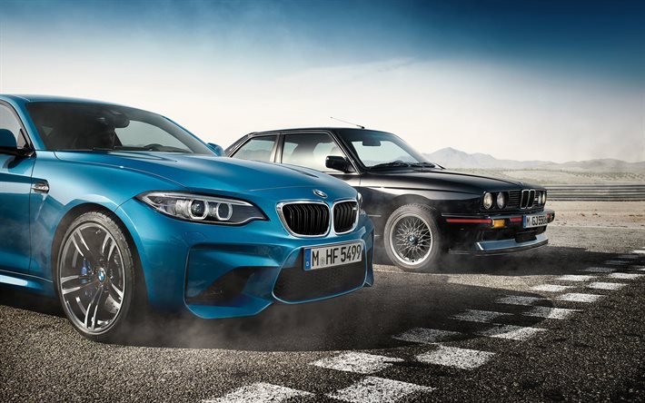 gara, 2016, bmw m2, linea di partenza