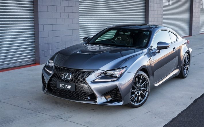 lexus, sport coupe, rc f, 2015