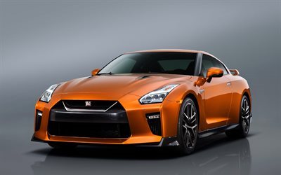 nissan, 2017, nissan gt-r, sports coupe, gtr 2017