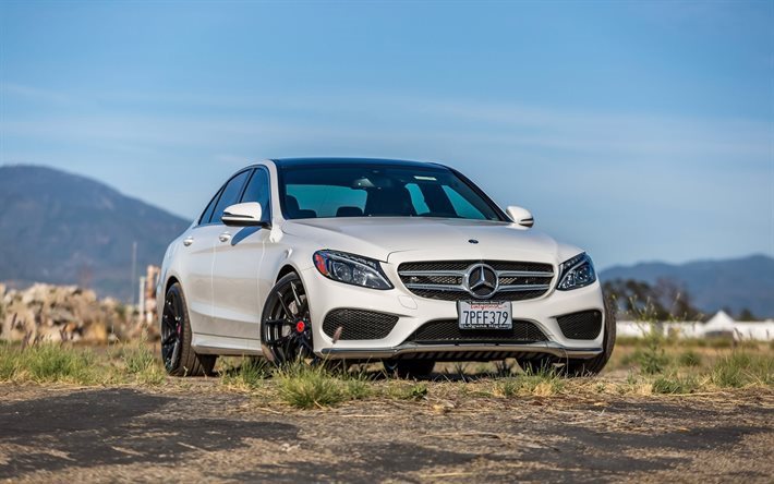 vorsteiner, c-class, tuning, mercedes-benz c300, v-ff 101, white mercedes