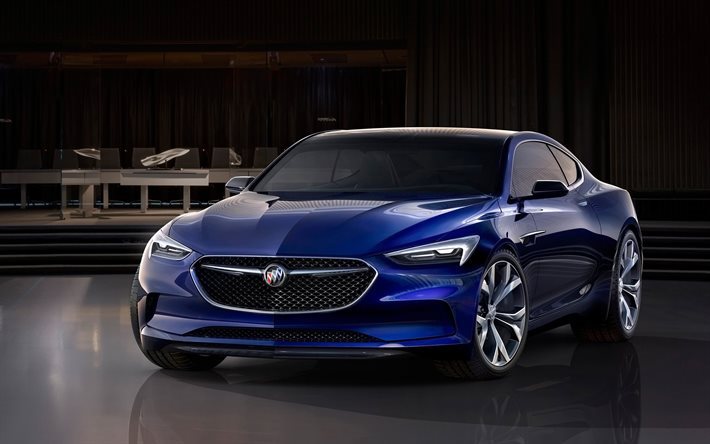 2016, les berlines, bleu buick