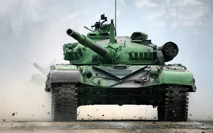 Tanque de batalla, M-84, relleno sanitario, el ej&#233;rcito, los tanques