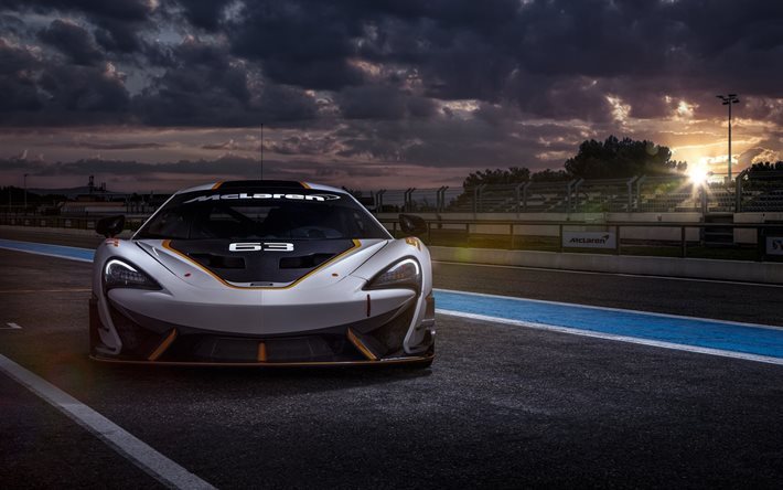 McLaren 650S, GT3, 2016, corrida de pista, carros esportivos, tuning