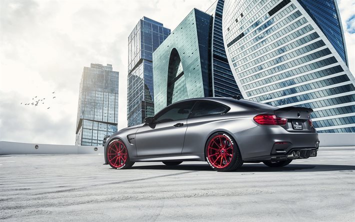 赤色車輪, vorsteiner, r1モータースポーツ, f82, bmw m4, 車, bmwチューニング