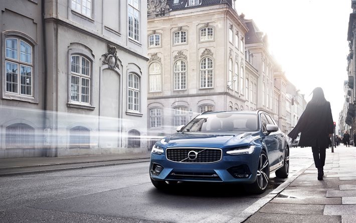 blau volvo, volvo s90, 2016, volvo c90, der neue volvo