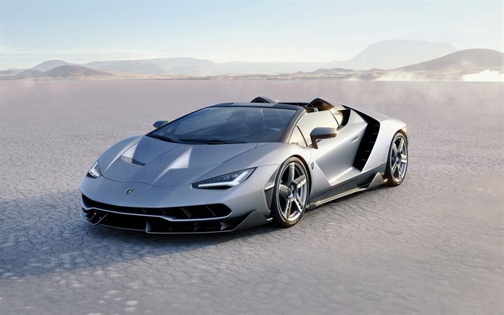 roadster, lamborghini centenary, 2017, superauto, urheilu autot, roadsterit