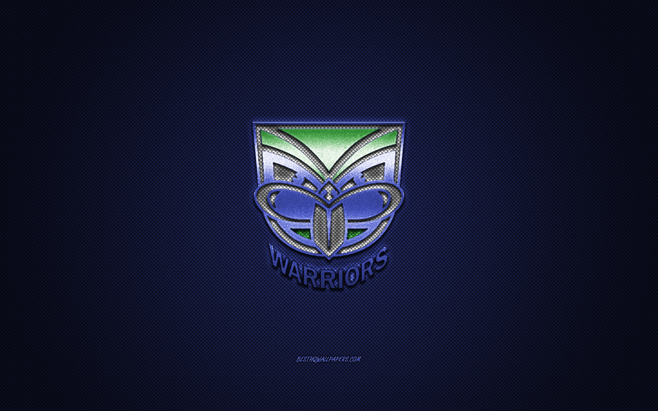 ダウンロード画像 ニュージーランド ウォーリアーズ ニュージーランドラグビークラブ Nrl 青いロゴ 青い炭素繊維の背景 ナショナルラグビーリーグ ラグビー オークランド ニュージーランド ニュージーランド ウォーリアーズのロゴ 画面の解像度 2560x1600