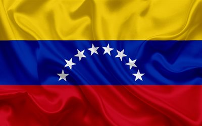 Bandiera venezuelana, Venezuela, Sud America, bandiera del Venezuela, i simboli nazionali