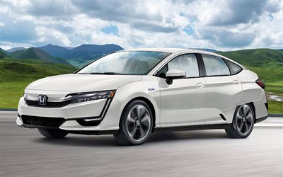 Honda Clarity, 2018 cars, hydrogen vehicle, japanese cars, Honda