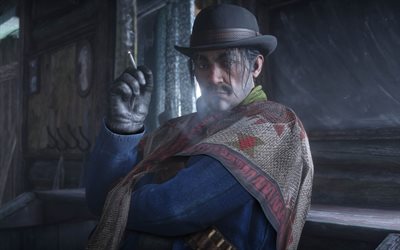 Red Dead Redemption 2, 2018, screenshots, poster, new game, promo
