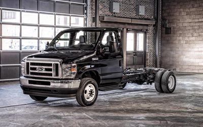 2021, Ford E-Series, Chassis Cab, commercial vehicles, 2021 E-Series, van chassis, Ford