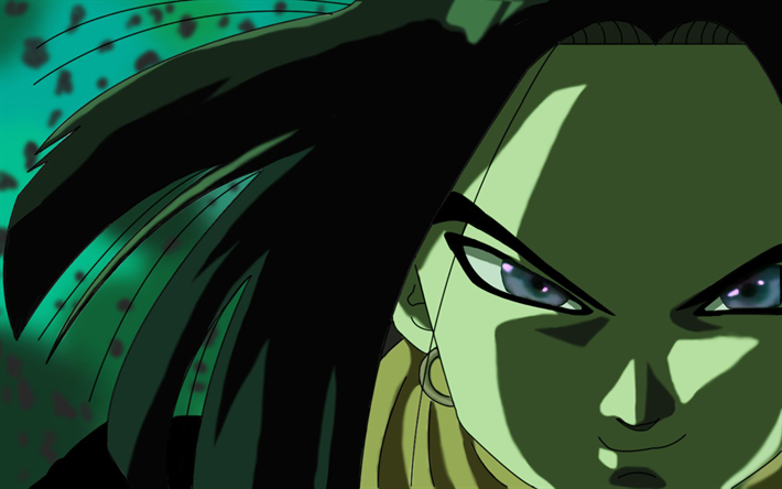 Download wallpapers Android 17, portrait, manga, DBS characters, Dragon  Ball, artwork, DBS, Dragon Ball Super, Android 17 DBS for desktop free.  Pictures for desktop free