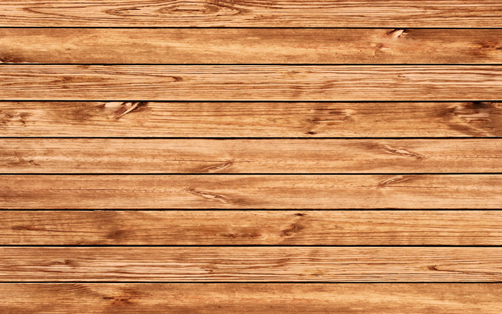 horizontal wooden boards, 4k, macro, brown wooden texture, wooden lines, brown wooden backgrounds, wooden textures, wooden logs, brown backgrounds