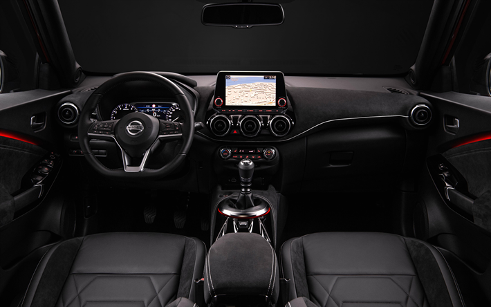 Download Wallpapers 4k Nissan Juke Interior 2020 Cars