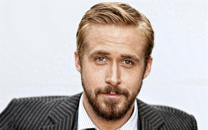 Ryan Gosling, ritratto, l&#39;attore canadese, celebre star di hollywood, attori famosi, Ryan Thomas Gosling