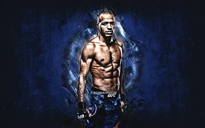 Jordan Espinosa, MMA, UFC, American Fighter, Blue Stone Background, Ultimate Fighting Championship