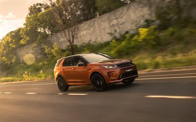 Land Rover Discovery Sport P250 SE R-Dynamic, 4k, strada, auto 2020, SUV, AU-spec, L550, Land Rover Discovery Sport 2020, Land Rover