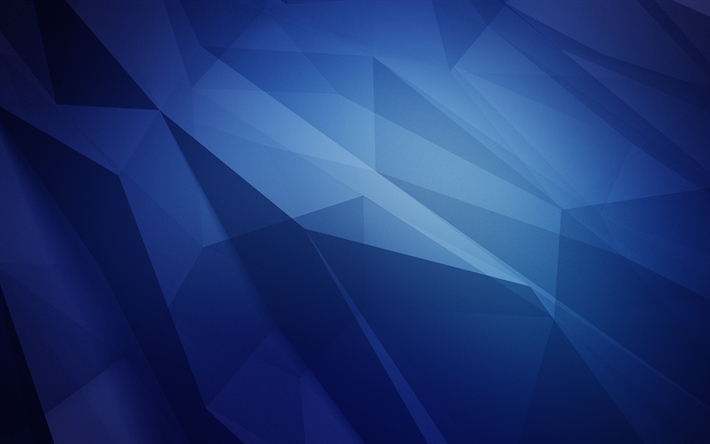shapes geometric, geometry, polygons, blue background