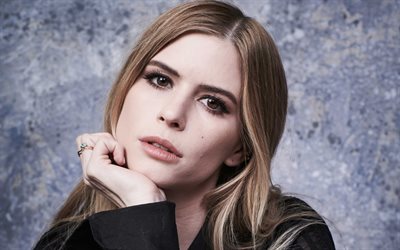 4k, Carlson Young, 2018, amertican actress, photoshoot, blonde, beauty