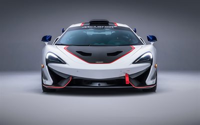 4k, McLaren MSO X, studio, 2018 cars, front view, hypercars, McLaren