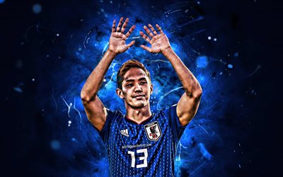 Yoshinori Muto, obiettivo, Giappone, Nazionale, calcio, calciatori, Muto, luci al neon, squadra di calcio Giapponese