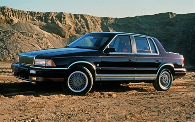 Chrysler LeBaron Sed&#225;n, retro cars, 1992 coches, APP-41, los coches americanos de 1992 Chrysler LeBaron Sed&#225;n de Chrysler