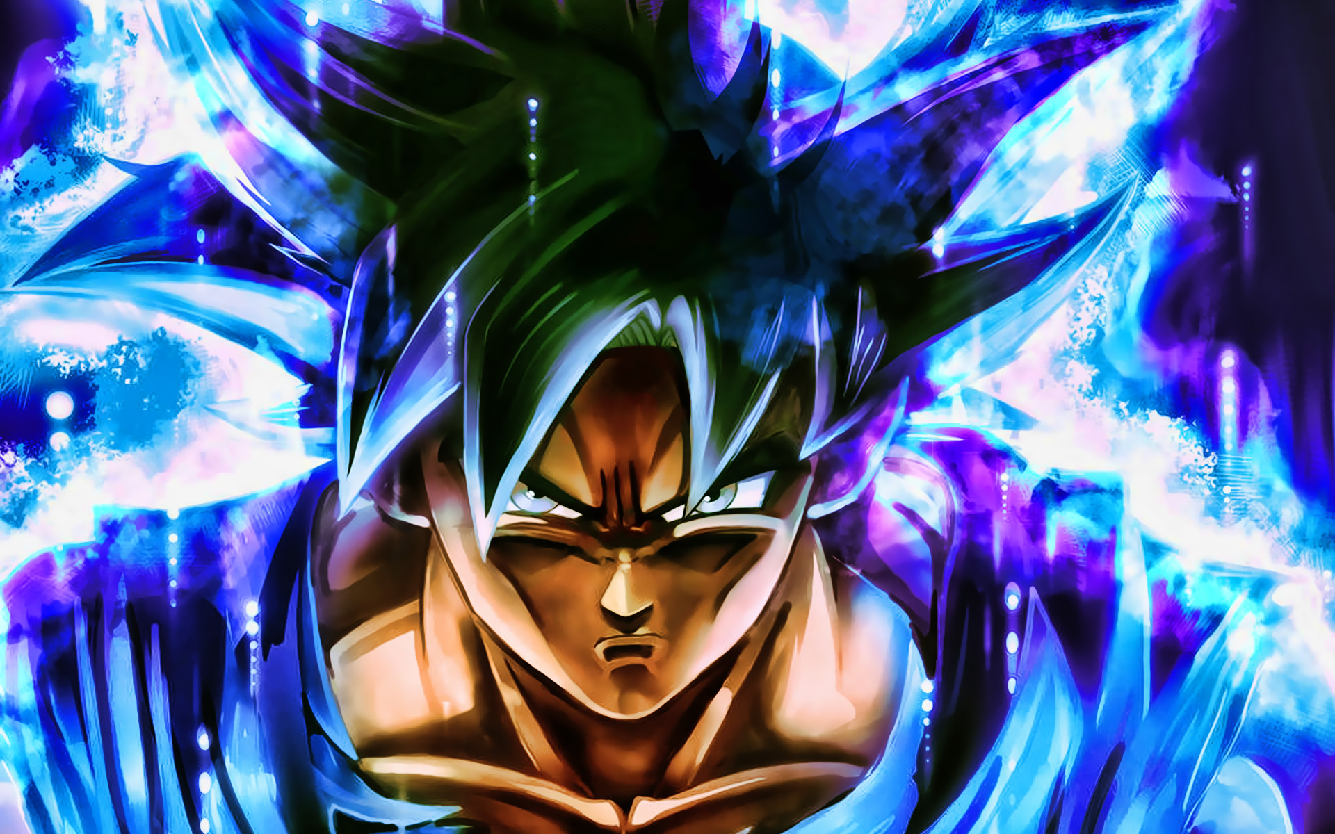 Herunterladen Hintergrundbild Son Goku Der 4k Bildmaterial Dbs Zeichen Dragon Ball Fan Kunst