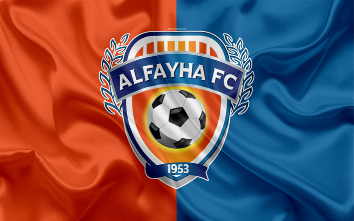 Al Feiha FC, 4K, Saudi Football Club, logo, tunnus, Saudi Professional League, jalkapallo, Al Majmaah, Saudi-Arabia