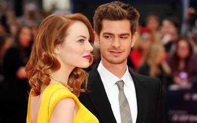 Andrew Garfield, Emma Stone, Hollywood, W Magazine, american actor, american actress