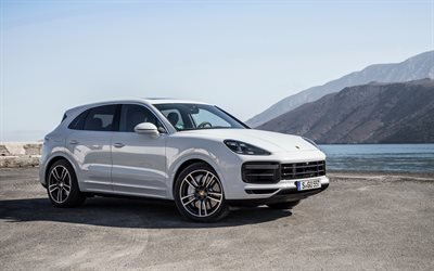 4k, Porsche Cayenne Turbo, 2018 cars, SUVs, new Cayenne, german cars, Porsche